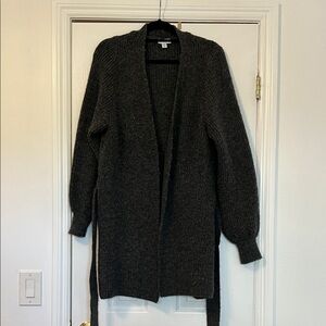 Topshop Dark Gray Women's Cardigan